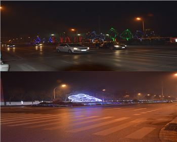 節(jié)日亮化項(xiàng)目北客站